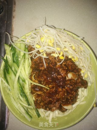 炸酱面的做法