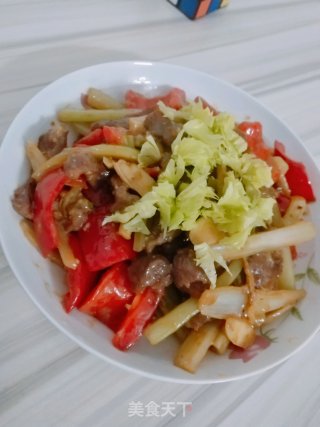 小炒牛肉的做法