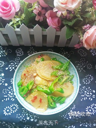 清炒土豆片的做法