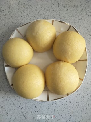 玉米面豆沙包的做法