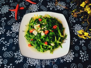 蒜蓉面条菜的做法