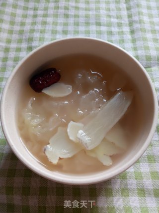 玉竹百合银耳羹的做法