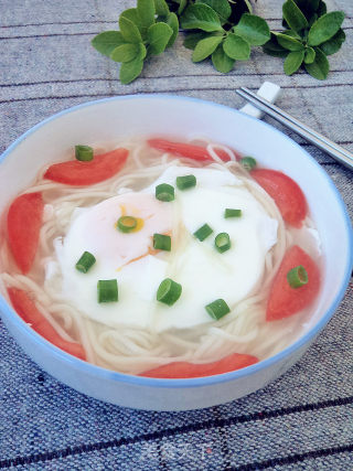 倒炝锅面汤的做法