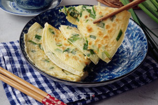 韭菜鸡蛋饼的做法