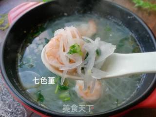 #润燥好汤水#虾仁萝卜丝汤的做法