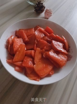 炒胡萝卜片的做法