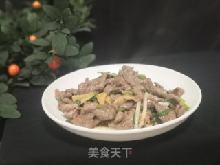 葱香牛肉的做法