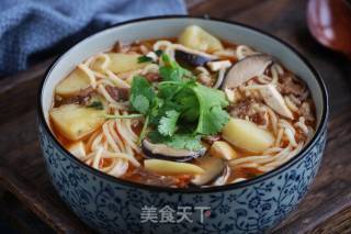 羊肉汤面的做法