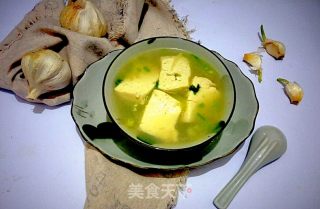 青白豆腐汤的做法