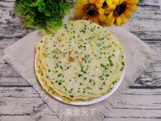 韭菜鸡蛋饼的做法