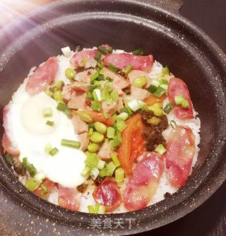 杂蔬焖饭的做法