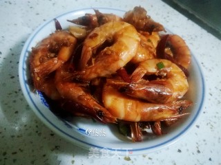 香辣海虾的做法