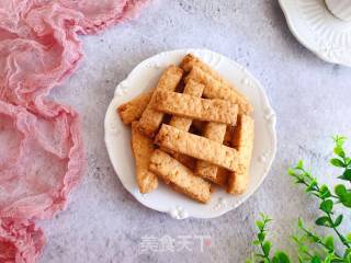 咸蛋黄酥条的做法