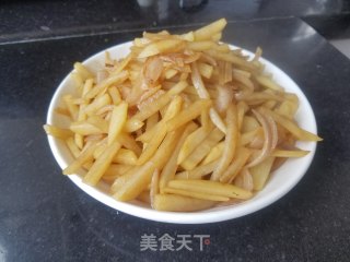 洋葱炒土豆的做法