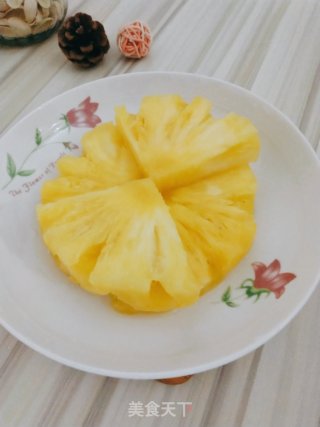 盐水菠萝的做法