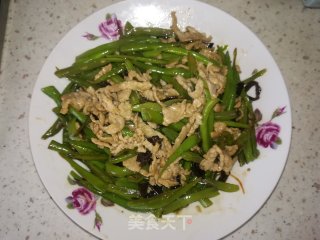 豆角炒肉丝的做法