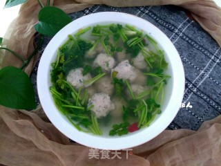 #润燥好汤水#  鲅鱼丸子汤的做法