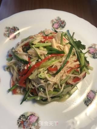 凉拌金针菇的做法