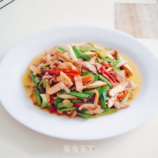 豆干炒肉的做法