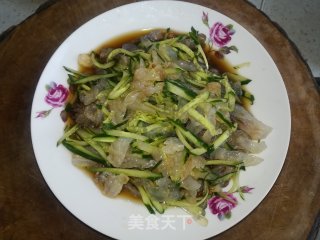 老醋蛰头的做法