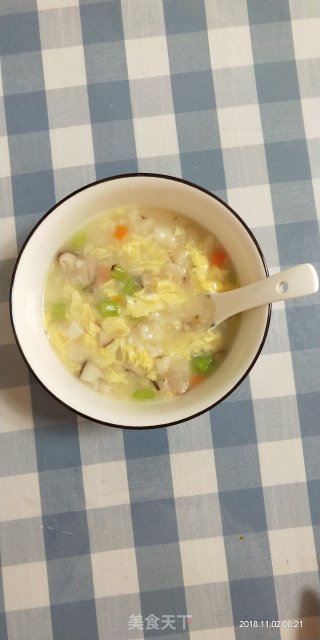 松茸疙瘩汤的做法