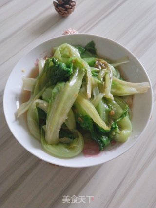 蚝油生菜的做法