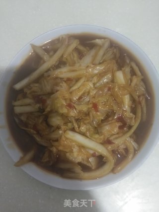 鱼香白菜的做法