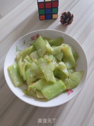 清炒菜黄瓜的做法