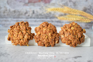 红糖核桃燕麦饼干的做法