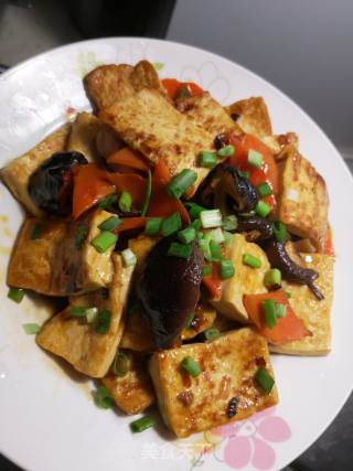 香菇煎豆腐的做法