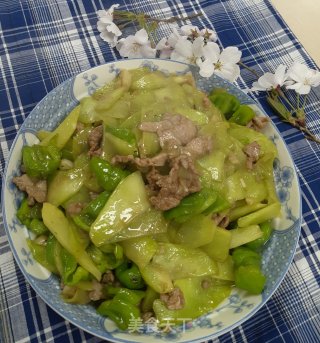 青笋肉片的做法