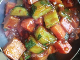 宫保鱼豆腐的做法