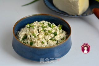 小葱拌豆腐的做法