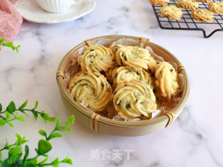 葱香曲奇饼干的做法