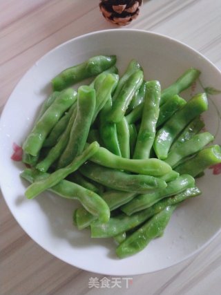 清炒四季豆的做法