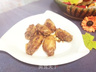 油焖鸡中翅的做法