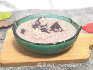 小米紫薯粥的做法