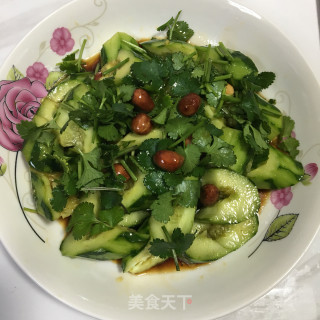 凉拌水果黄瓜的做法