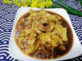 腐竹烧肉的做法
