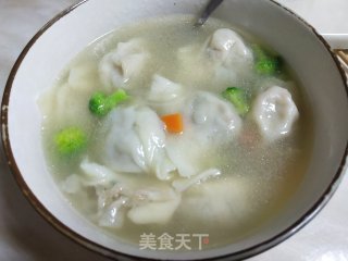 羊肉杂蔬馄饨的做法