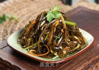 夏季开胃菜～凉拌海带丝