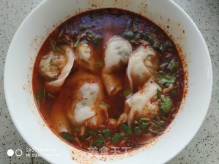 酸汤荠菜馄饨的做法