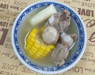 排骨山药玉米汤的做法