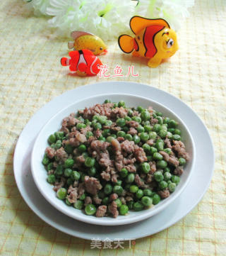 肉末炒青豆的做法