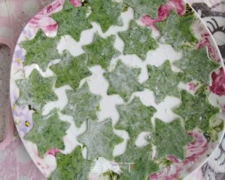 儿童星星菠菜面