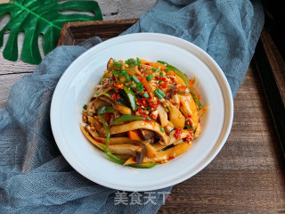 手撕杏鲍菇的做法