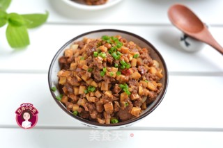 杏鲍菇牛肉香辣酱的做法