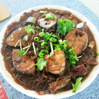 鲅鱼炖粉条的做法