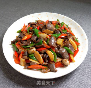 辣炒鸡胗的做法