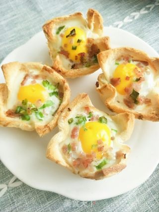 10分钟就能烤好的培根烤土司|上班族首选早餐的做法
